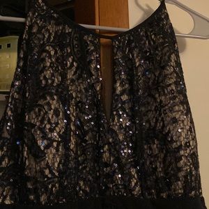 Navy blue dress